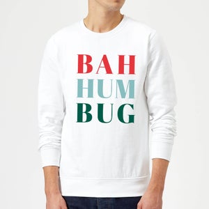 Bah Hum Bug Sweatshirt - White