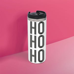 Ho Ho Ho Stainless Steel Thermo Travel Mug