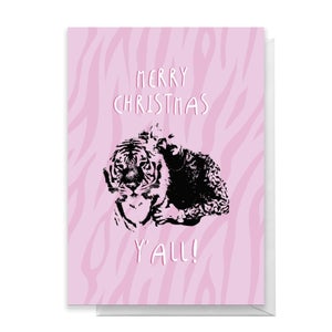 Merry Christmas Y'All! Greetings Card
