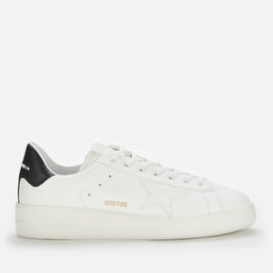 Golden Goose Men's Pure Star Leather Chunky Trainers - White/Black