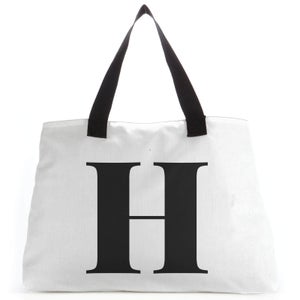 H Large Tote Bag
