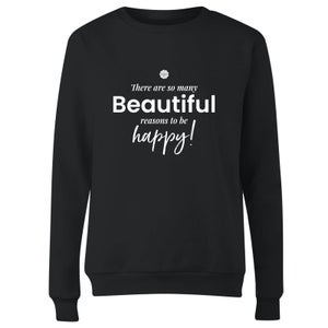 GLOSSYBOX There Are So Many Beautiful Reasons Women's Christmas Jumper - Black