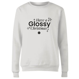GLOSSYBOX Have A Glossy Christmas Women's Christmas Jumper - White