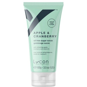 Lycon Oil Free Sugar Scrub - Apple And Cranberry 100g