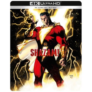 Shazam - Steelbook 4K Ultra HD (Include Blu-Ray 2D) - Esclusiva Zavvi