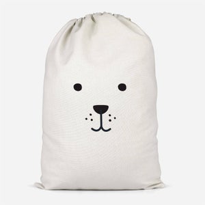 Bear Face Cotton Storage Bag