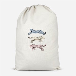 Leopard Cotton Storage Bag