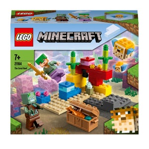 LEGO Minecraft: Het Koraalrif Bouwset met Alex (21164)