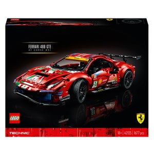 LEGO Technic: Set de coche Ferrari 488 GTE "AF Corse #51" (42125)