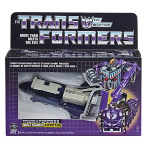 Hasbro Transformers Toys Vintage G1 Astrotrain Action Figure