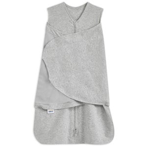 HALO SleepSack Swaddle 1.5 TOG 100% Cotton - Heather Grey