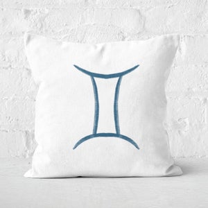 Gemini Symbol Square Cushion