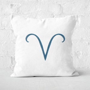 Aries Symbol Square Cushion