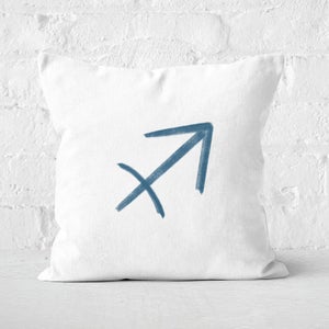 Sagittarius Symbol Square Cushion
