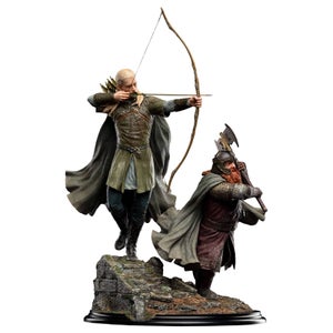 Der Herr der Ringe Figur im Maßstab 1:6 Legolas and Gimli at Amon Hen 46 cm