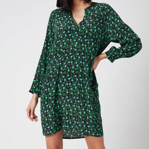 Whistles Women's Floral Printed Sack Dress - Green/Multi