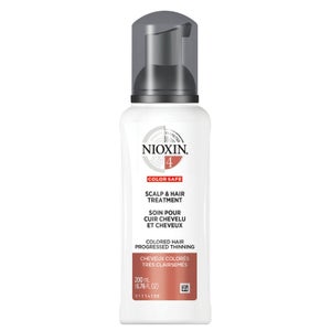 NIOXIN System 4 Scalp and Hair Leave-in Treatment for Color Treated Hair with Progressed Thinning 6.8 oz