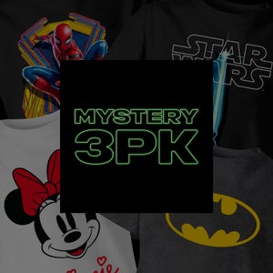 Girls' Mystery 3 Pack T-Shirts - Multi