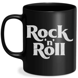 Rock N Roll Mug - Black