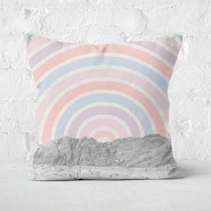 Psychedelic Graphic Square Cushion