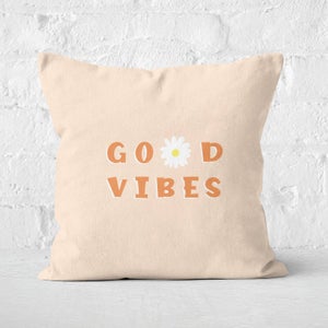Good Vibes Square Cushion