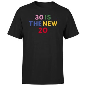 30 Is The New 20 Men's T-Shirt - Black