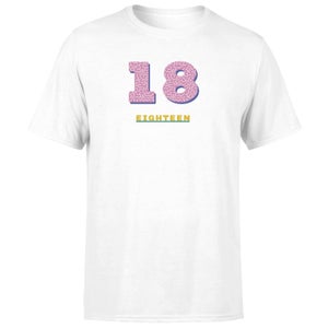 Eighteen Men's T-Shirt - White