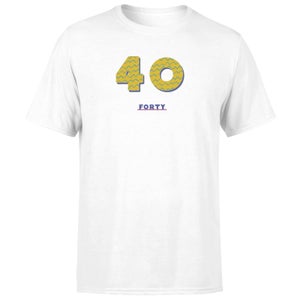 Forty Men's T-Shirt - White