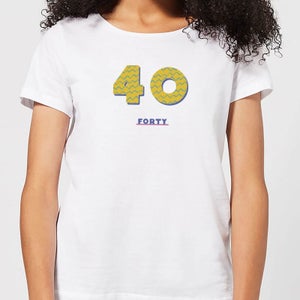 Forty Women's T-Shirt - White
