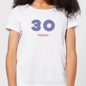Thirty Women's T-Shirt - White