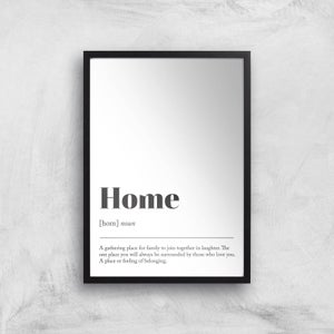 Home Defiition Giclee Art Print