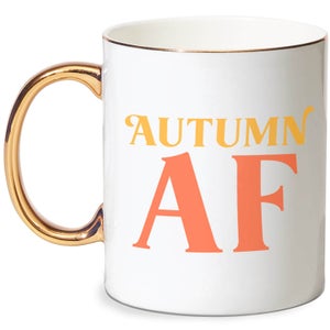 Autumn AF Bone China Gold Handle Mug