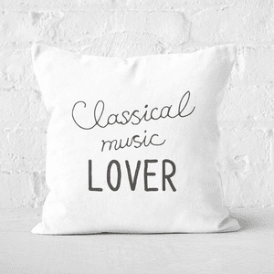 Classical Music Lover Square Cushion