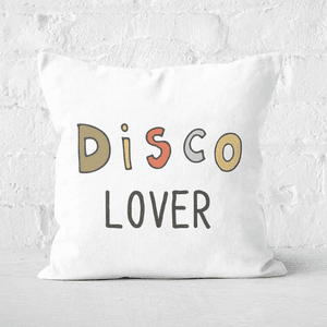 Disco Lover Square Cushion