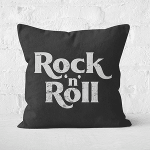Rock N Roll Square Cushion