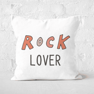 Rock Lover Square Cushion