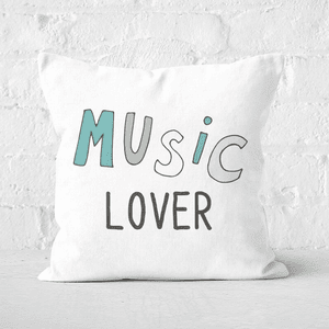 Music Lover Square Cushion