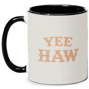 Yee Haw Mug - White/Black