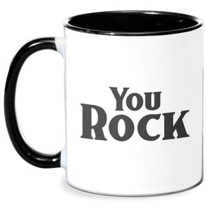 You Rock Mug - White/Black