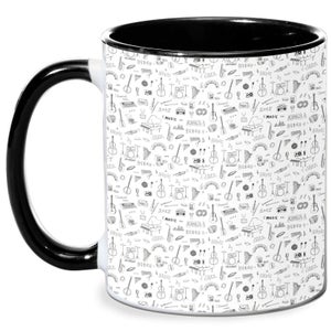 Music Mug - White/Black