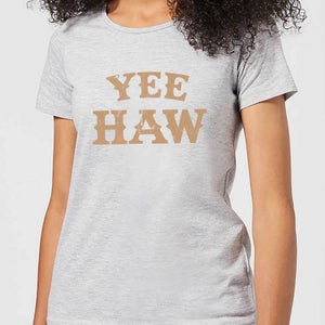 Yee Haw Women's T-Shirt - Grey