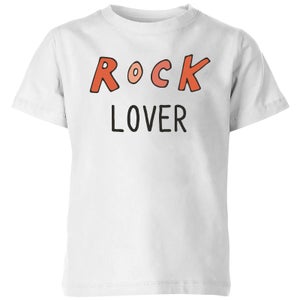 Rock Lover Kids' T-Shirt - White