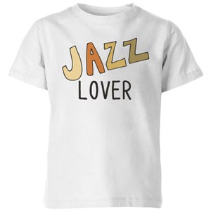 Jazz Lover Kids' T-Shirt - White