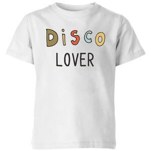 Disco Lover Kids' T-Shirt - White