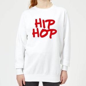 Hip Hop Women's Sweatshirt - White