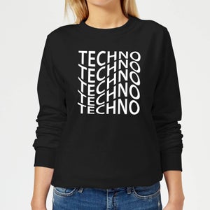 Techno Women's Sweatshirt - Black
