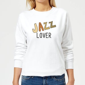 Jazz Lover Women's Sweatshirt - White