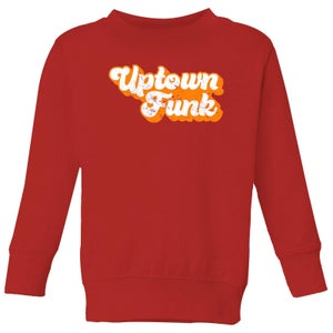 Uptown Funk Kids' Sweatshirt - Red
