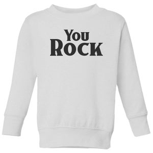 You Rock Kids' Sweatshirt - White
