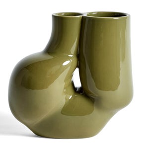 HAY WS Chubby Vase - Olive